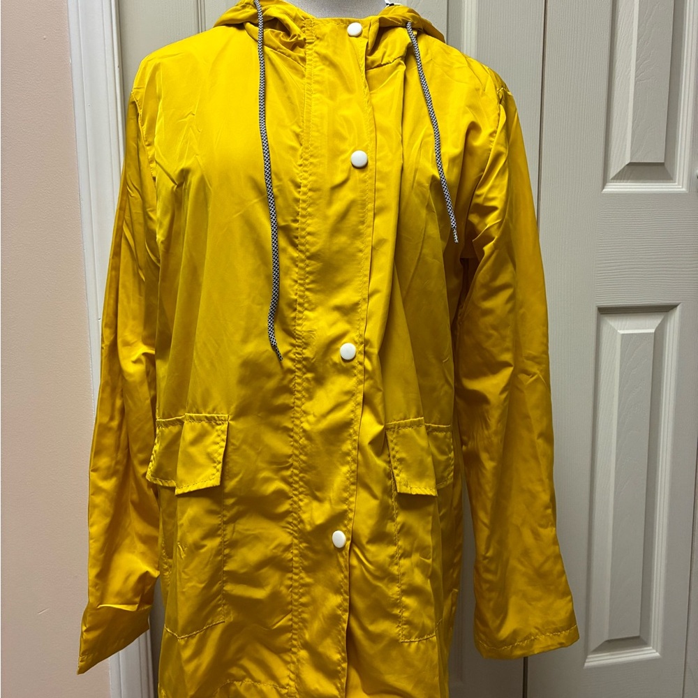 Loveudear Size 2X Yellow Hooded Light Jacket